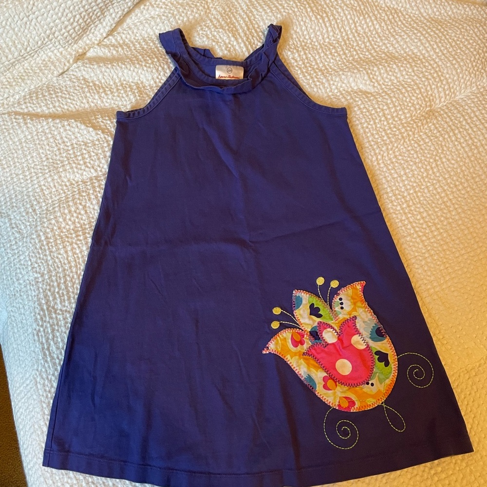 Hanna Andersson Deep Blue Dress Tunic